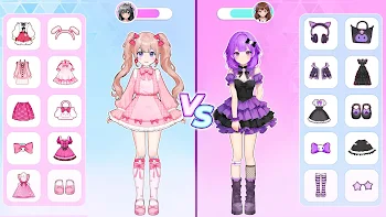 Anime Dress Up - Strategy browser game at Qlyee