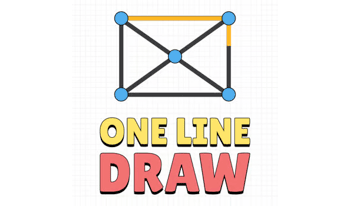 One Line Draw - Puzzle browser game at Qlyee