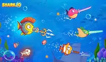 Shark.Io - Strategy browser game at Qlyee