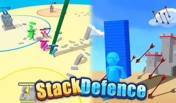 Stack Defence - Beauty browser game at Qlyee