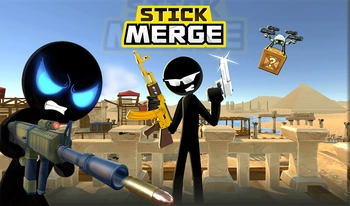 Stick Merge - Strategy browser game at Qlyee