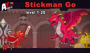 Stickman Go - Casual browser game at Qlyee