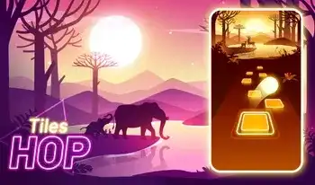 Tiles Hop - Casual browser game at Qlyee
