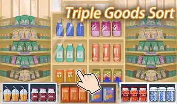Triple Goods Sort - Beauty browser game at Qlyee